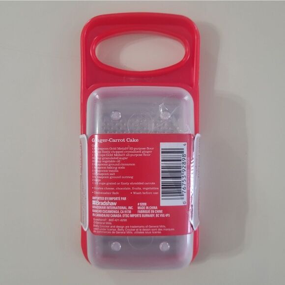 Betty Crocker Red Hand Held Grater - Picture 3 of 10